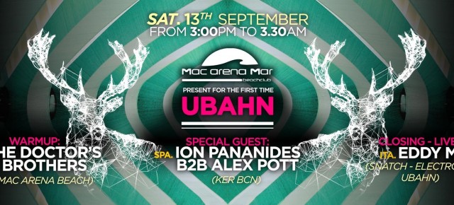 UBAHN Underground - @Mac Arena Beach - September, Saturday 13TH