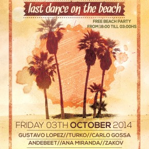 SUMMEREND @ MAC ARENA BEACH CLUB, OCTOBER FRIDAY 3RD